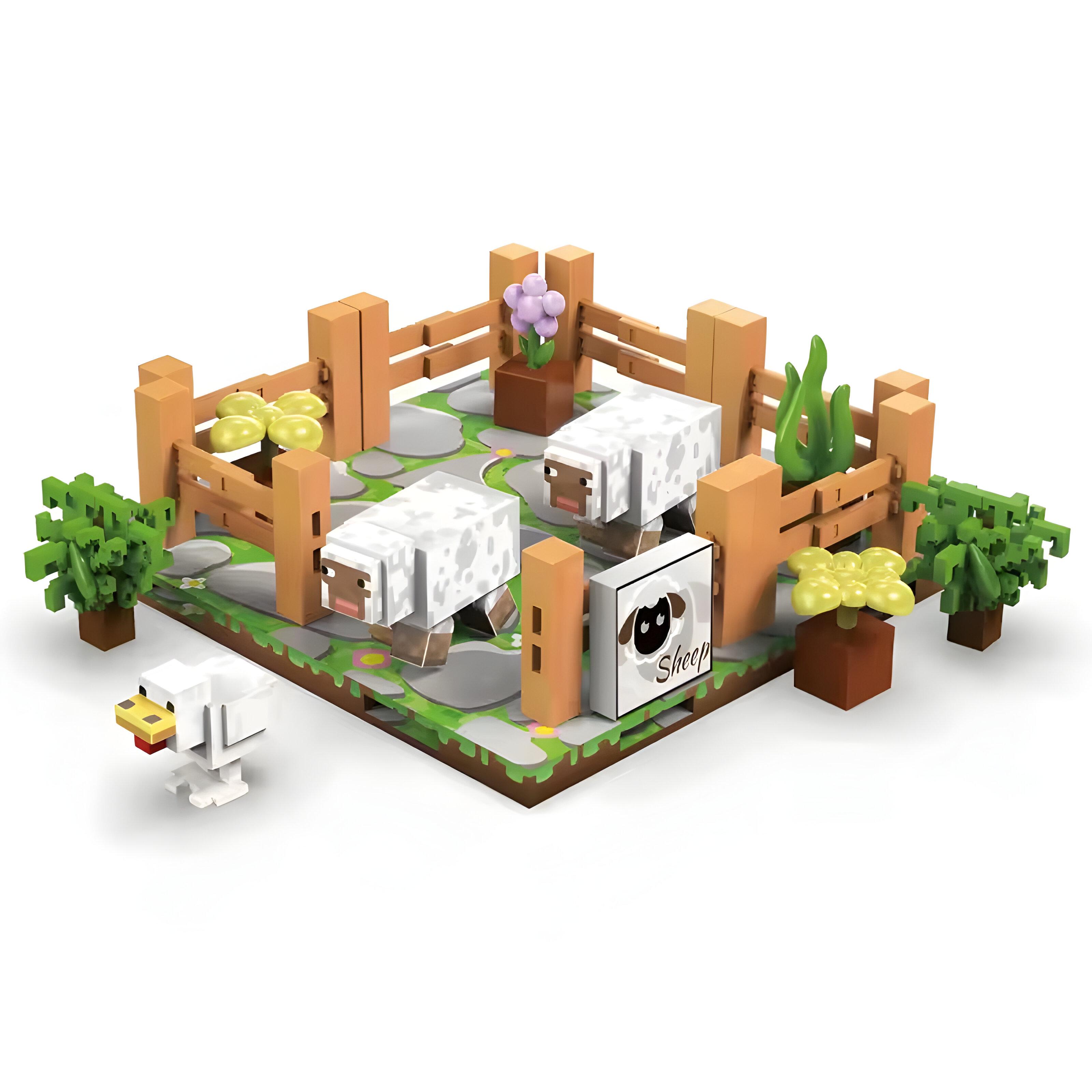 Конструктор магнітний Magnetic World Овчарня 87 деталей (Z33006) - фото 1 Конструктор магнітний Magnetic World Овчарня 87 деталей (Z33006) - фото 1