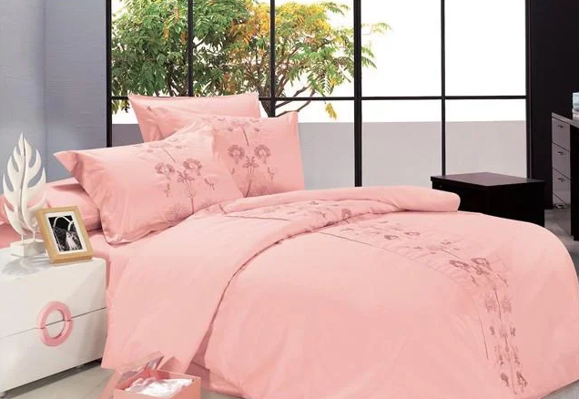 Комплект постельного белья Le Vele Visaya евро 200х220 см Розовый (lv-172)