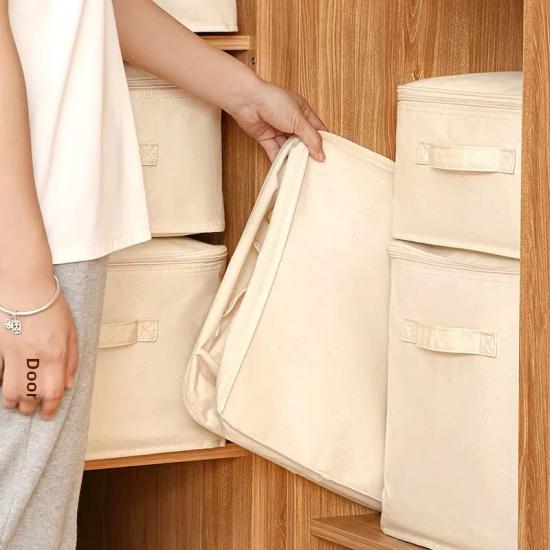 Корзина складная водонепроницаемая для игрушек и белья 50х40 см White (128324) - фото 2 Корзина складная водонепроницаемая для игрушек и белья 50х40 см White (128324) - фото 2