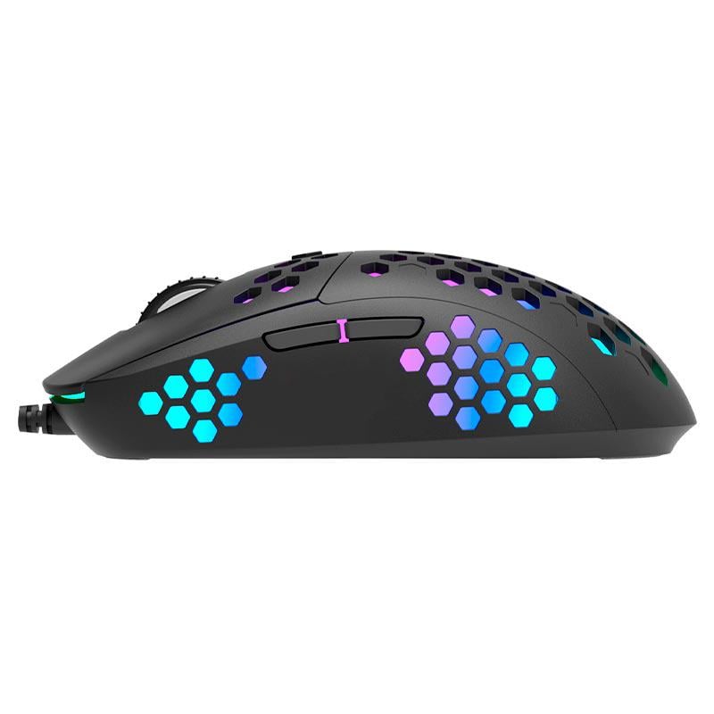 Компьютерная мышка игровая Marvo Wired Programmable Gaming Mouse G961 с RGB-подсветкой Черный (22562480) - фото 5