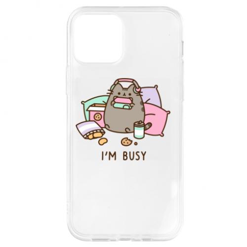 Чохол для iPhone 12 Pusheen I'm Busy
