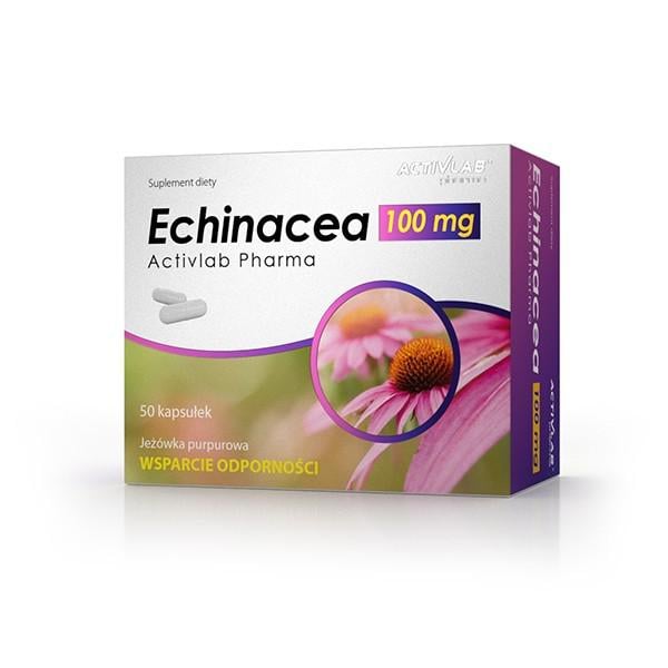 Натуральная добавка для спорта Activlab Echinacea 100 мг 50 Caps
