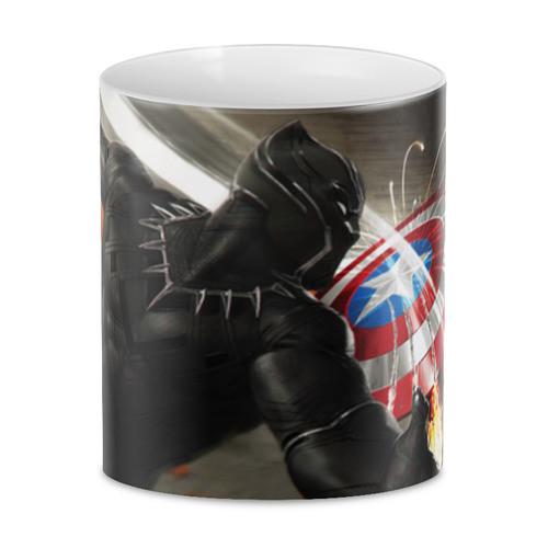 Чашка GeekLand Captain America черная пантера 330 мл (CA.02.038)