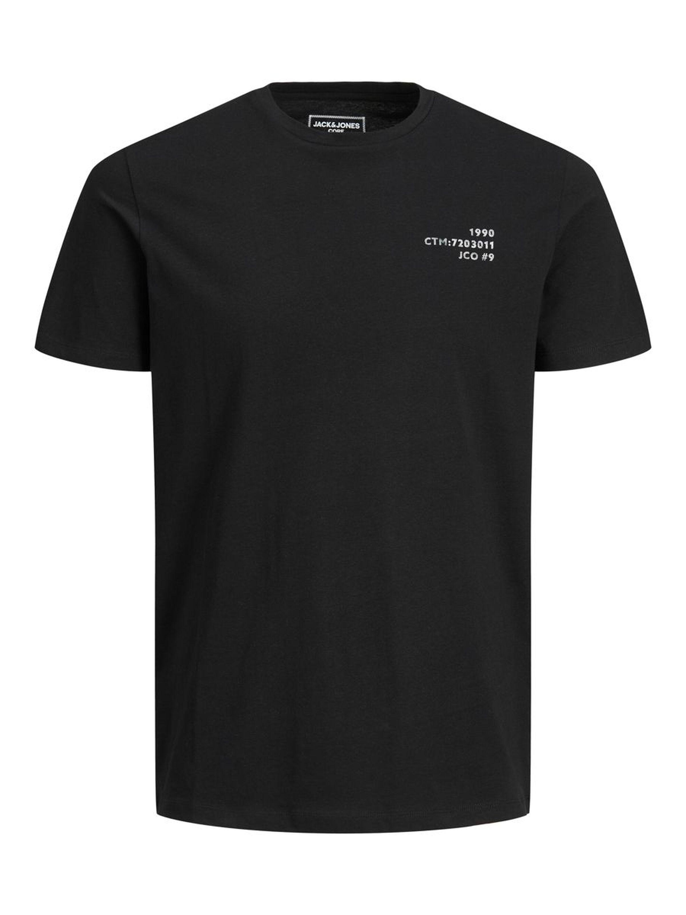 Футболка чоловіча Jack & jones 12193667 M Чорний - фото 7