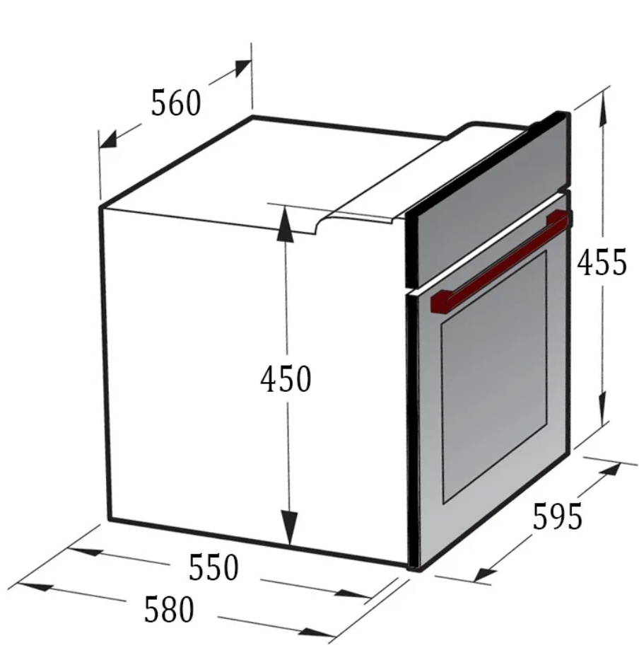 Духова шафа електрична Gunter&Hauer із функцією мікрохвильової печі EOK 1344 BL - фото 15