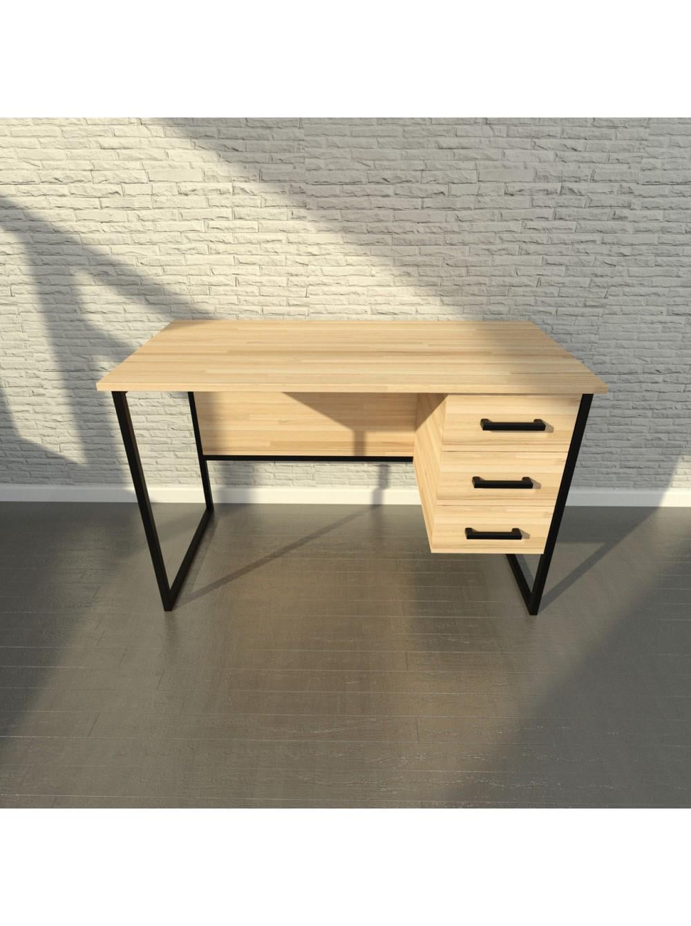 Письмовий стіл MSM в стилі Loft для офісу Дуб Сонома