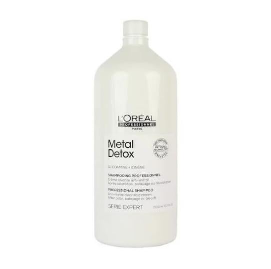 Шампунь для уменьшения ломкости и изменения цвета L'Oreal Professionnel Serie Expert Metal Detox Anti-metal Shampoo 1500 мл (2832846545)