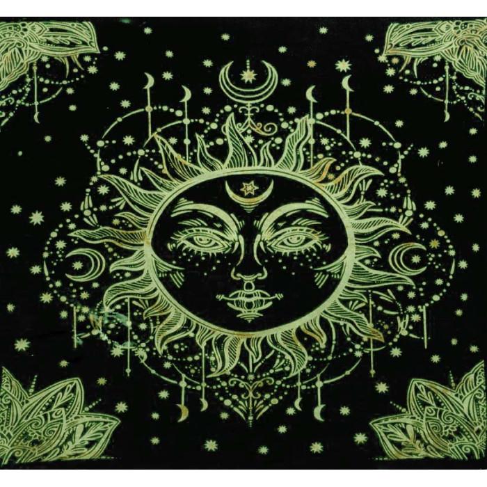 Покрывало двуспальное Серье Салатовый (9040640)