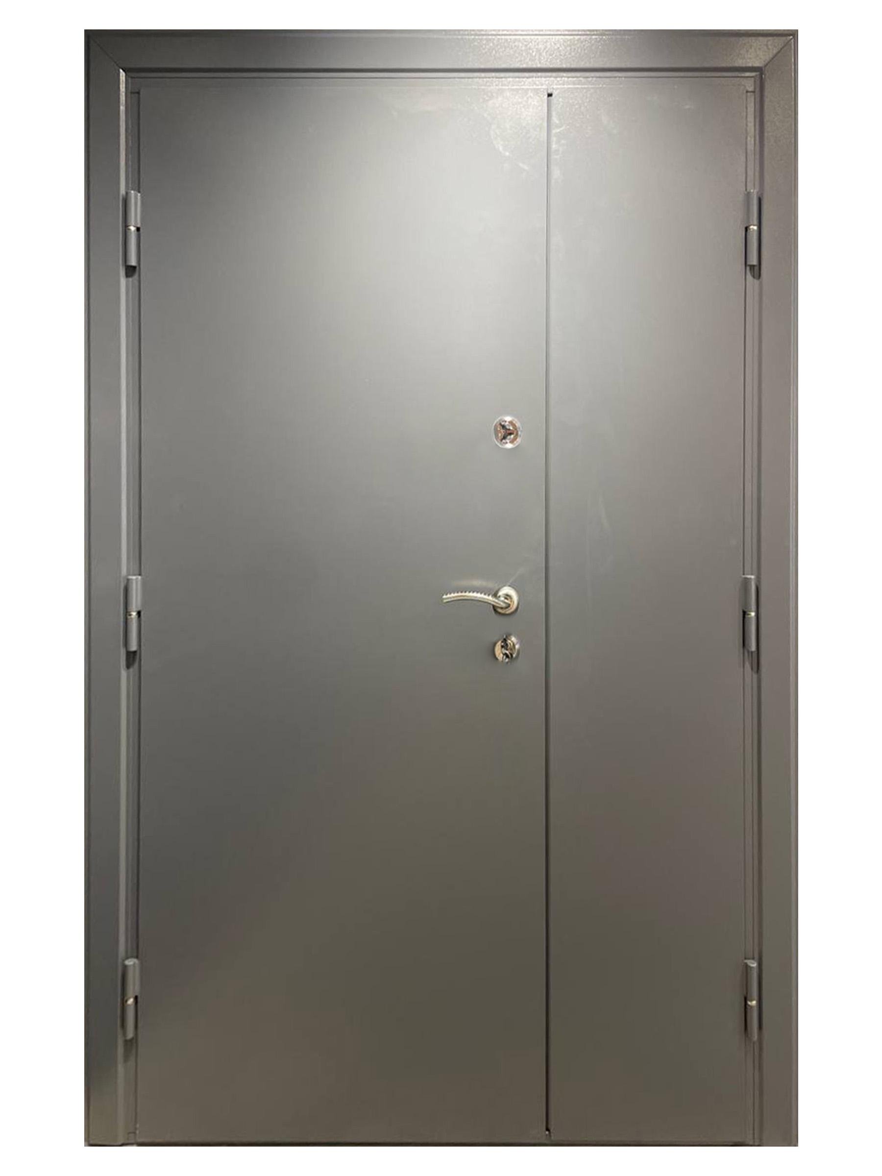 Двері вхідні Максимум Без рис метал 2040х1250 мм (6230583)