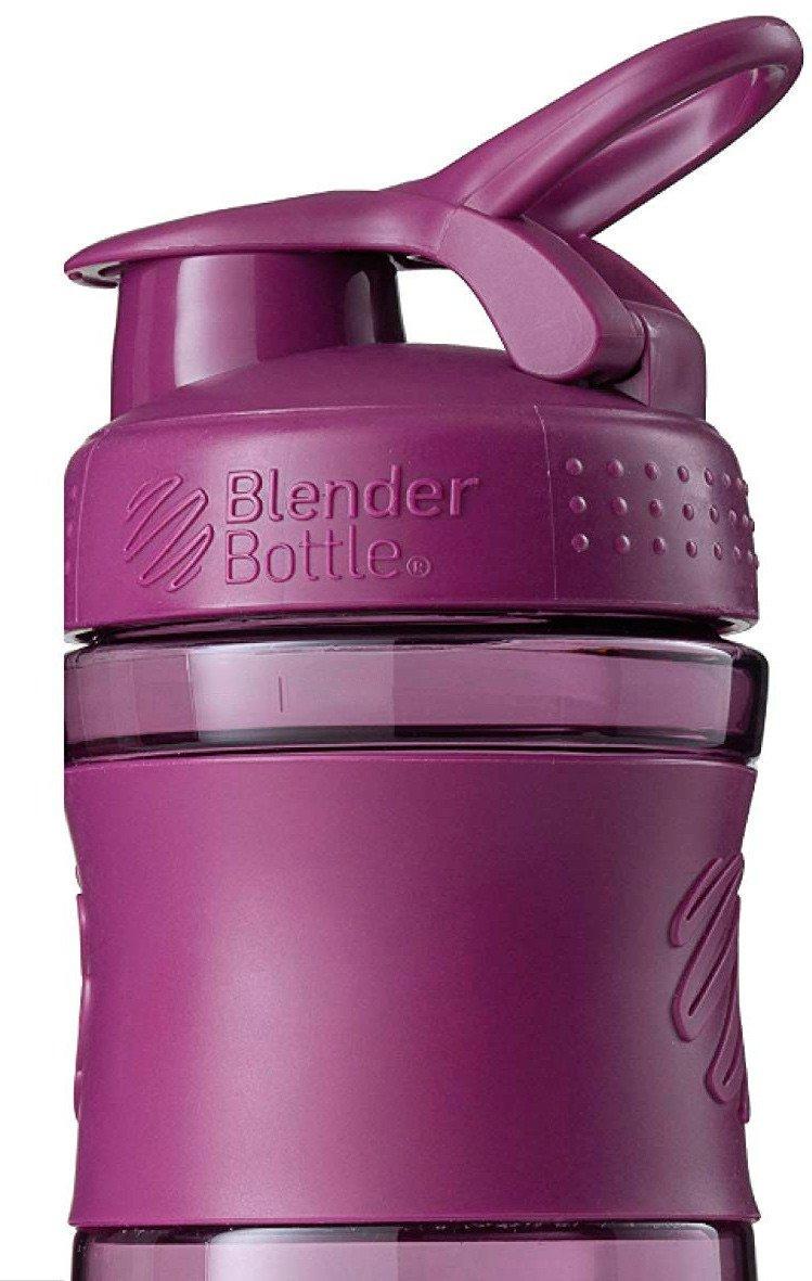 Шейкер BlenderBottle SportMixer Flip 20oz 590 мл Plum - фото 3