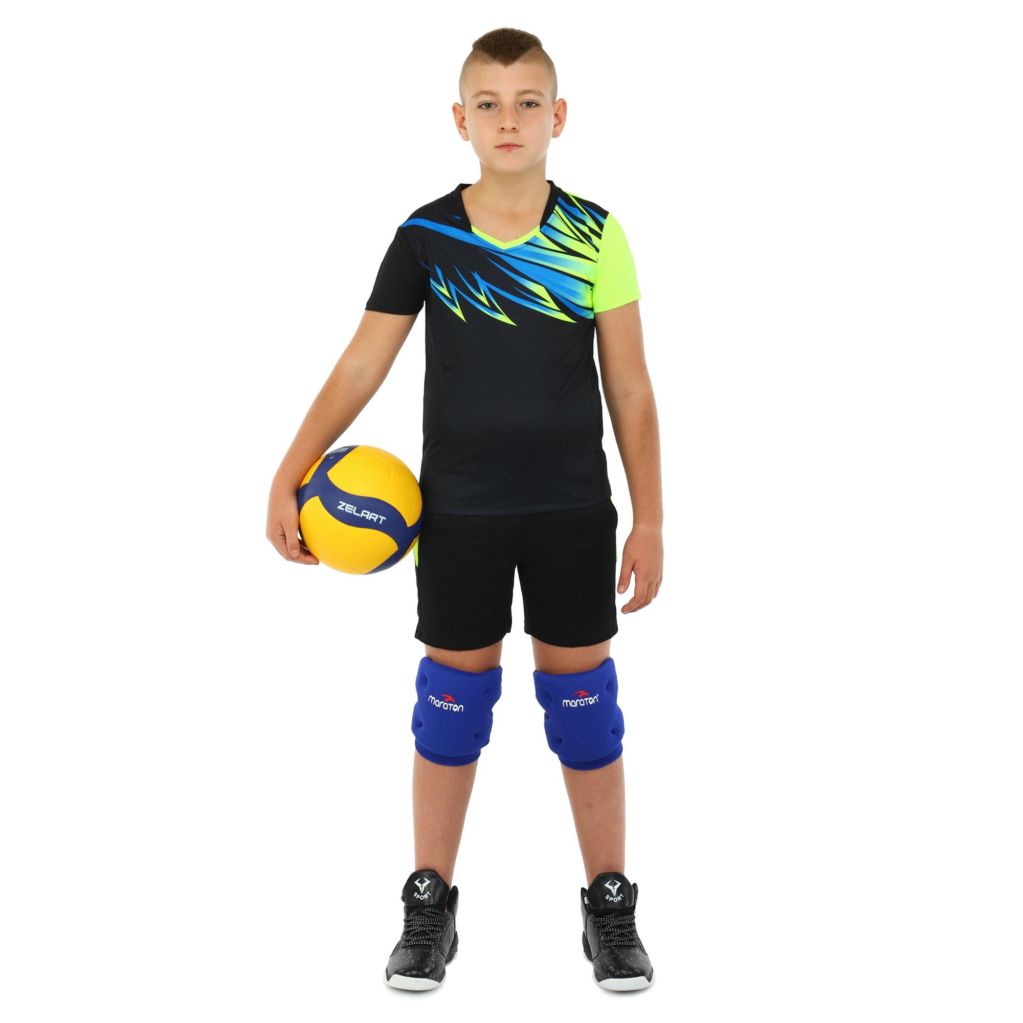 Наколінники для волейболу Maraton S 2 шт. Синій (A6) - фото 7 Наколінники для волейболу Maraton S 2 шт. Синій (A6) - фото 7