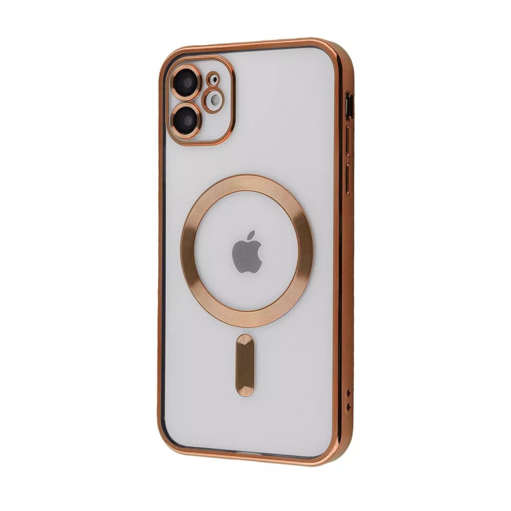 Защитный чехол PRC Metal Matte Case с магнитным кольцом для iPhone 11 Gold