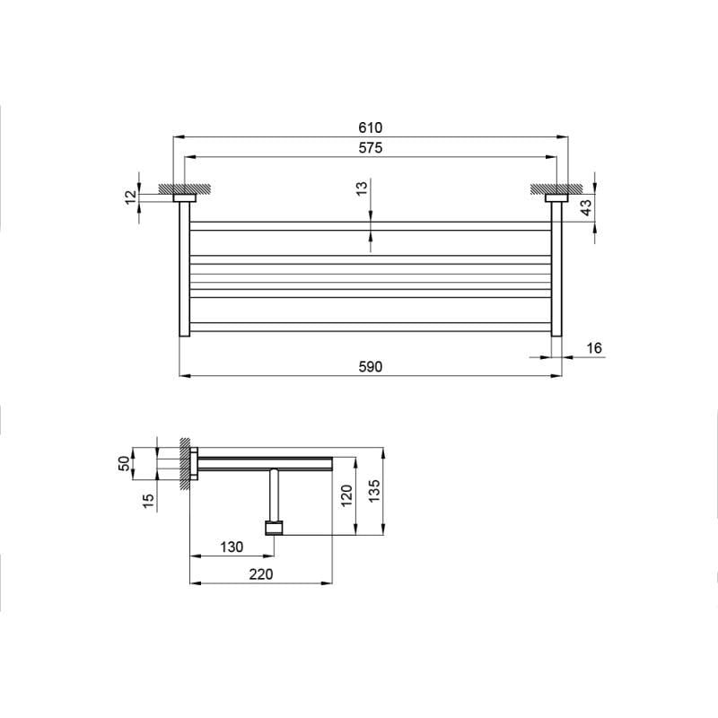 Тримач рушників Qtap Liberty ANT 25610 - фото 5