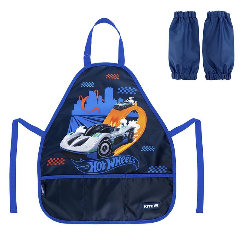 Фартук с нарукавниками KITE Education Hot Wheels (HW25-161)