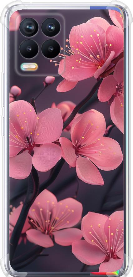Чехол на Realme 8 Пурпурная сакура (6075sp-2303-42517) Чехол на Realme 8 Пурпурная сакура (6075sp-2303-42517)