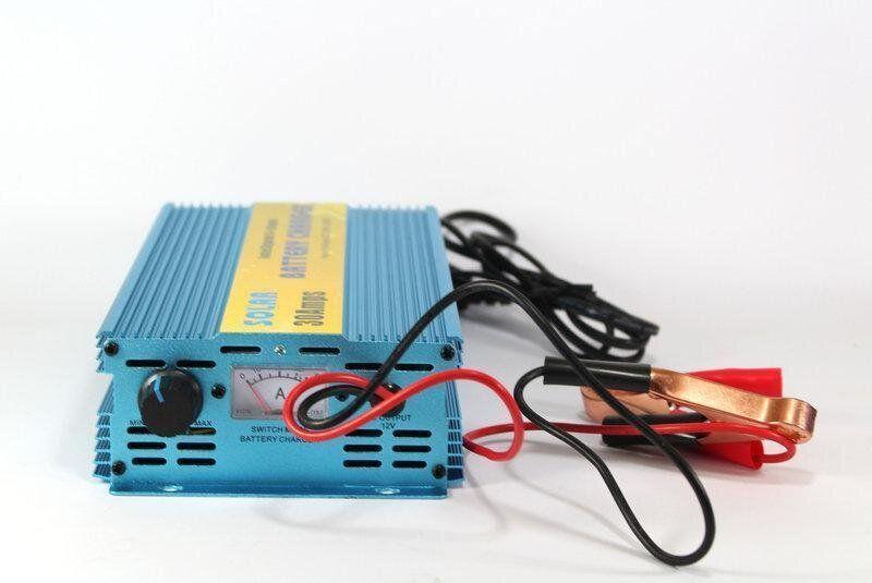 Зарядний пристрій для акумуляторів Battery Charger 30A MA-1230A 12 Вт Blue - фото 3