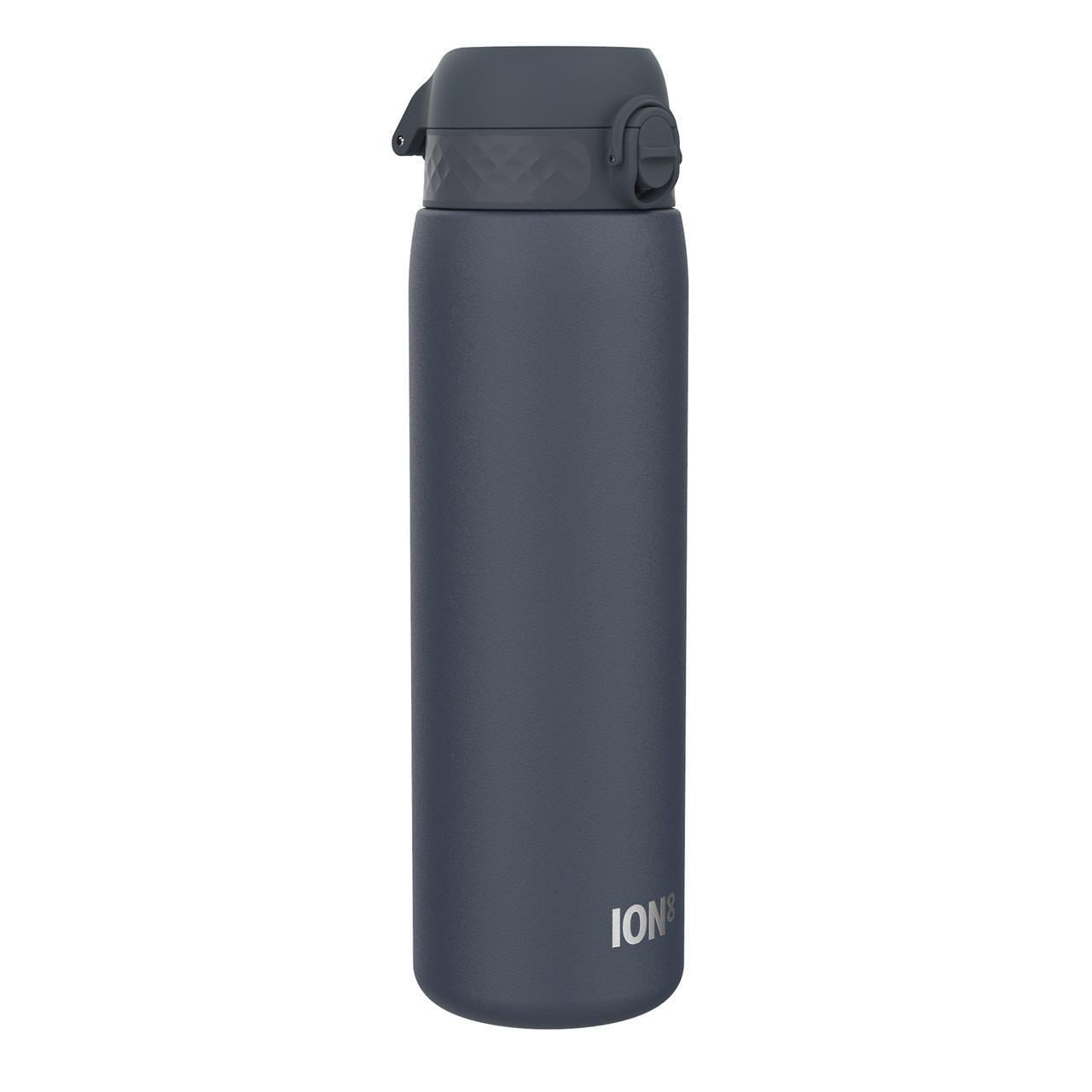Пляшка для води ION8 Vacuum Insulated Ash металева вакуумна 920 мл Navy