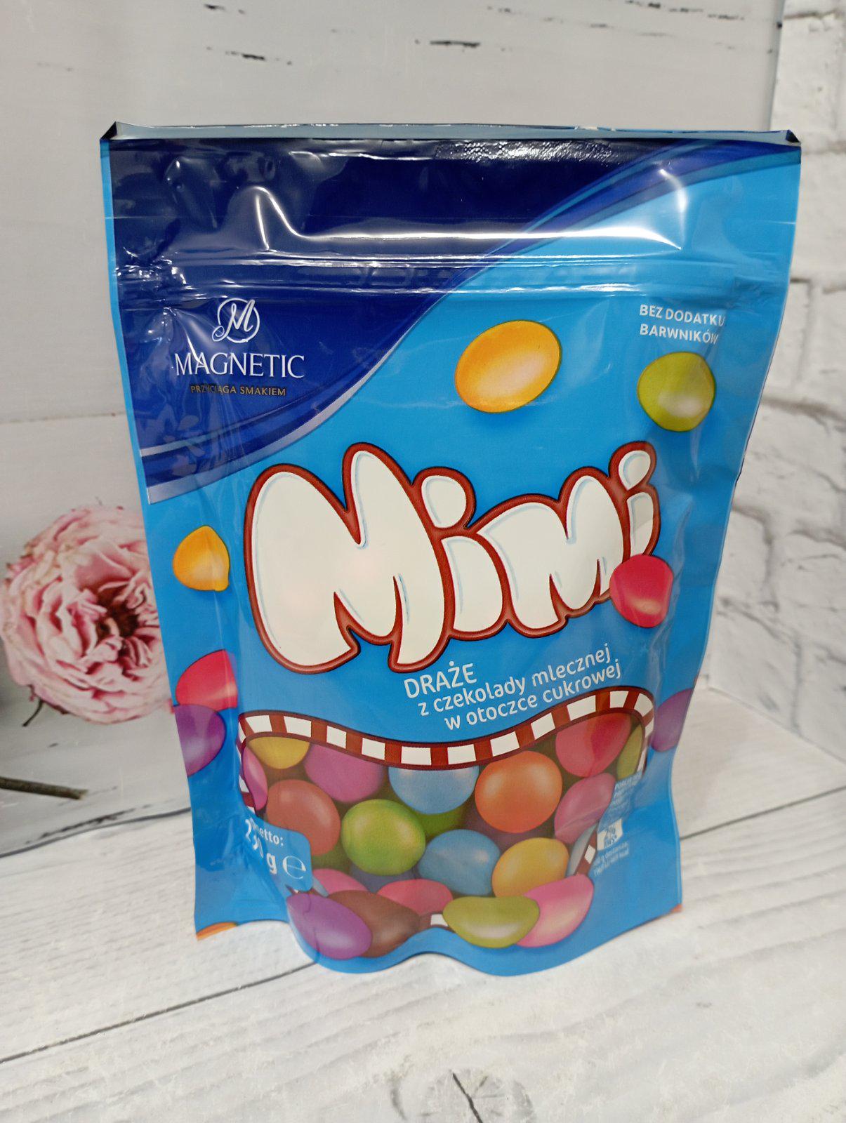 Цукерки шоколадні Magnetic Mimi драже 230 г