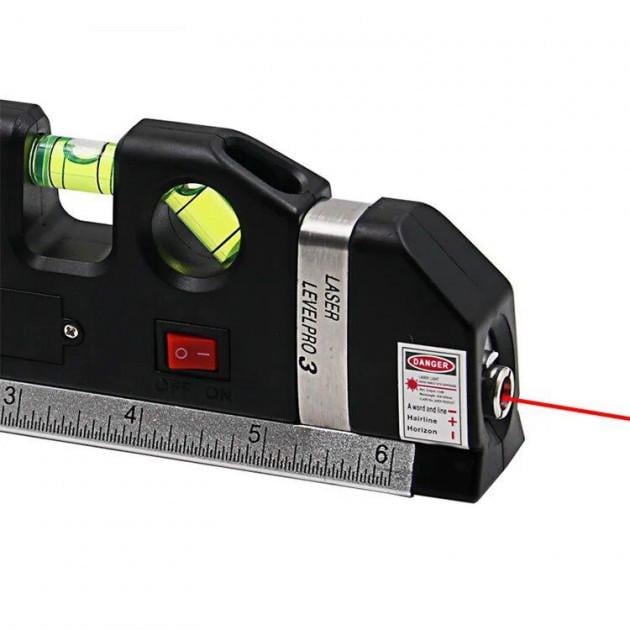 Лазерный уровень Laser Level Pro 3 со встроенной рулеткой - фото 2