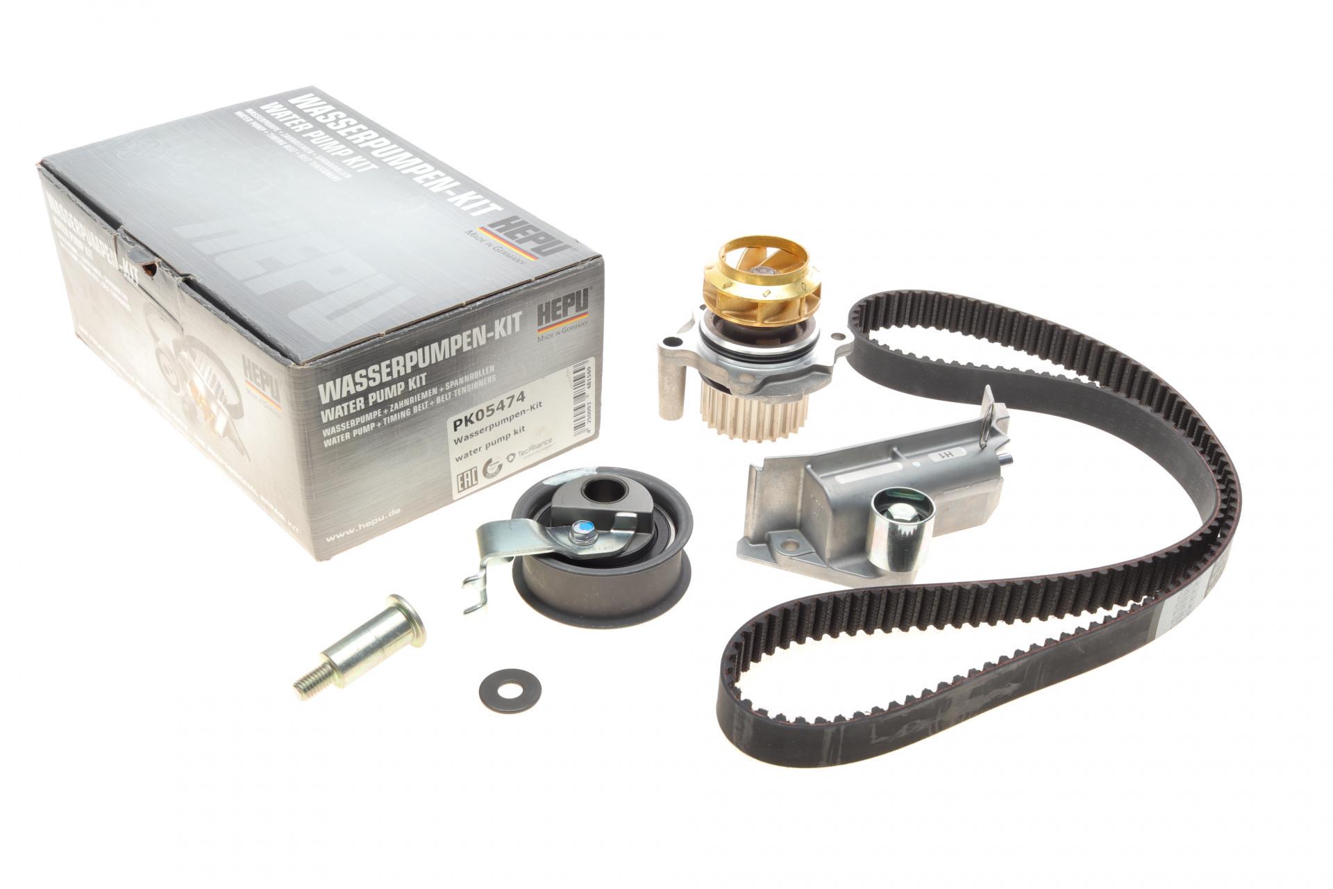 Комплект ГРМ с помпой Skoda Octavia/VW Golf IV 96-10 150x23 (PK05474 HEPU)