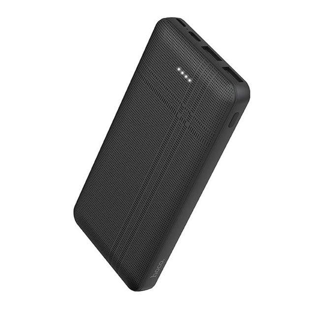 Повербанк Hoco J48 10000 mAh 2USB/MicroUSB/Type-C 2A LED індикатор Black (598635)