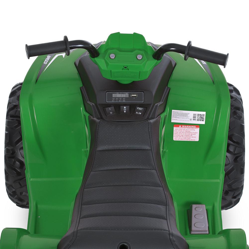 Дитячий електроквадроцикл Bambi M 6060EL 24V Зелений - фото 5