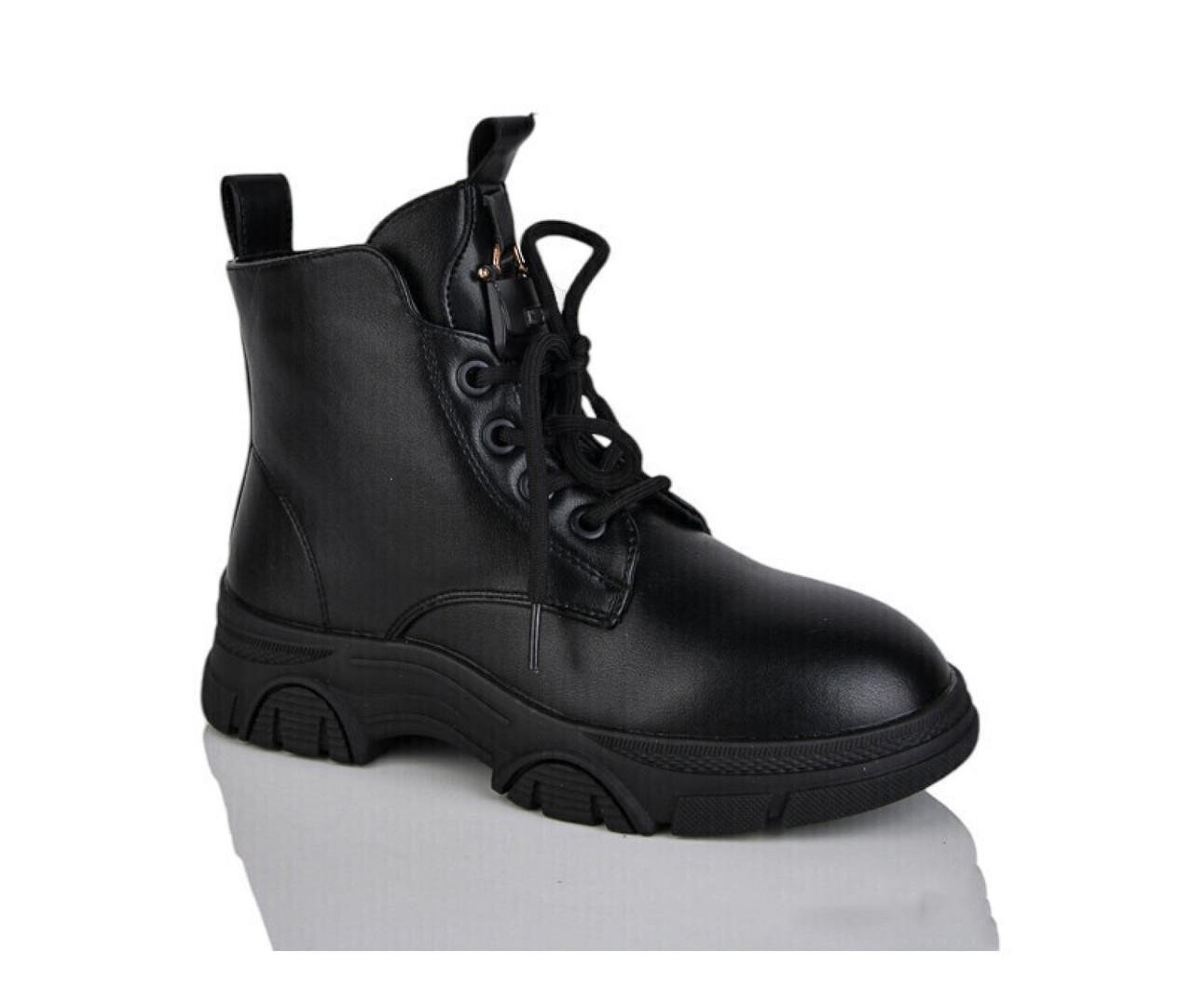 Черевики демісезонні для дівчаток BESSKY XY17851/32 р. 32 Чорний