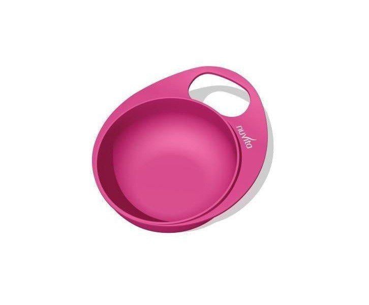 Комплект детских тарелок для кормления Nuvita Easy Eating 2 шт. Розовый (NV8431Pink)