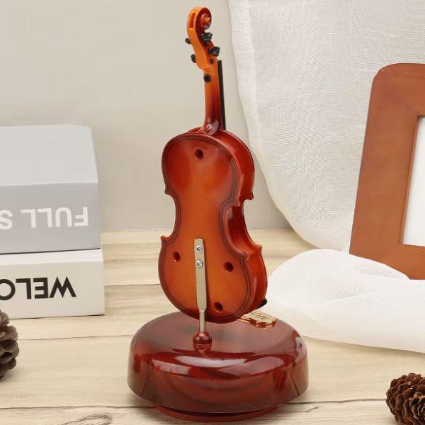 Шкатулка музыкальная G00120 Скрипка (26248817) - фото 7 Шкатулка музыкальная G00120 Скрипка (26248817) - фото 7