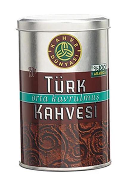 Кофе турецкий молотый KAHVE DUNYASI средней обжарки 250 г