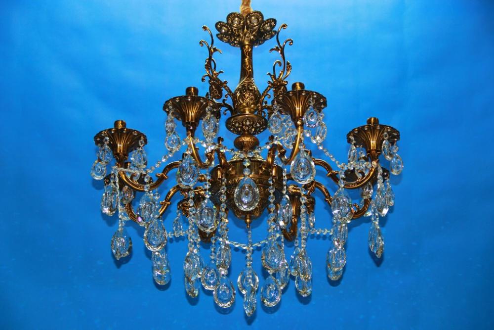 Люстра свеча Ray L77201/8 GAB (IR007026)