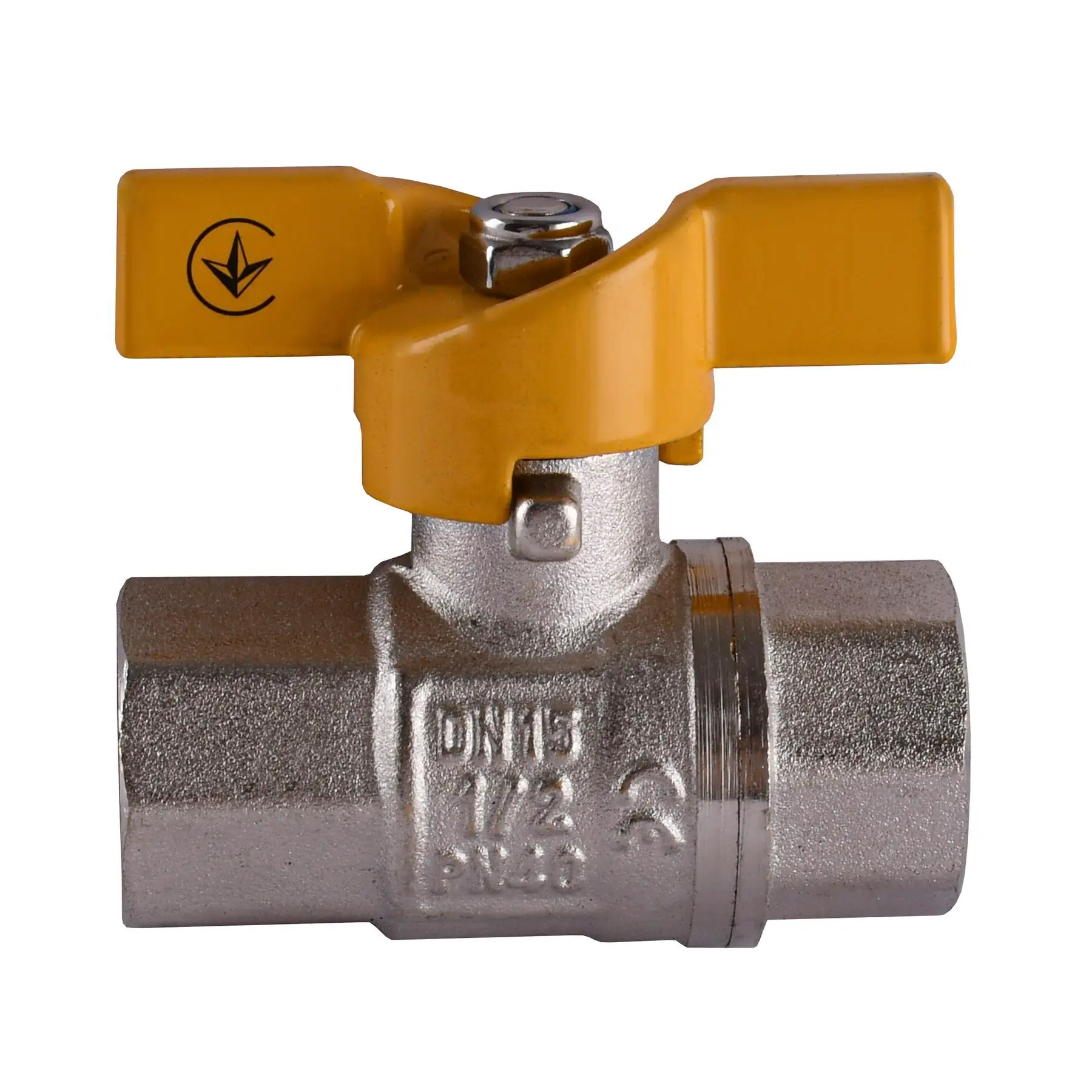 Кран шаровой прямой SELBA 1/2″ ВВ ЖМ SL1507 (GSR-000009619)
