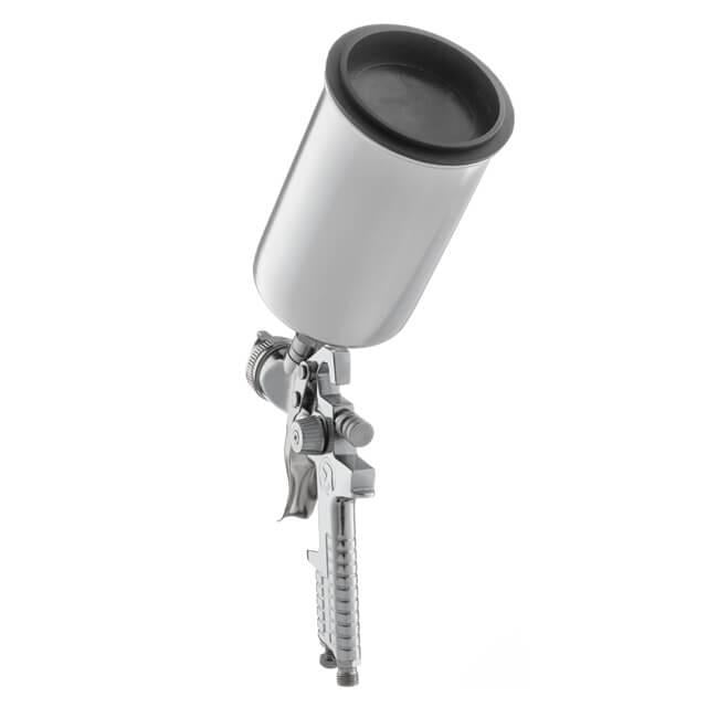 Фарбопульт пневматичний Intertool PT-0107 HVLP форсунка 1,3 мм верхній металевий бачок 1000 мл 3 бар (1649999112) - фото 3 Фарбопульт пневматичний Intertool PT-0107 HVLP форсунка 1,3 мм верхній металевий бачок 1000 мл 3 бар (1649999112) - фото 3