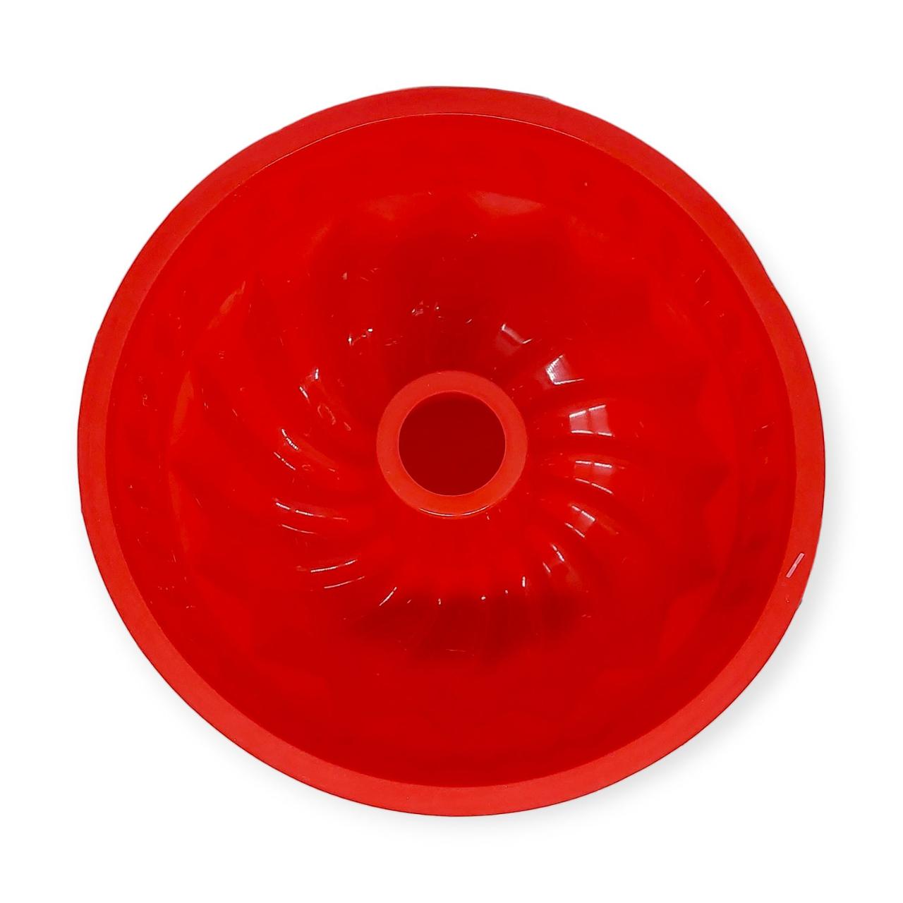 Силиконовая форма Profsil Кекс с втулкой D 23,2 см Красный (204703-чер) - фото 4 Силиконовая форма Profsil Кекс с втулкой D 23,2 см Красный (204703-чер) - фото 4