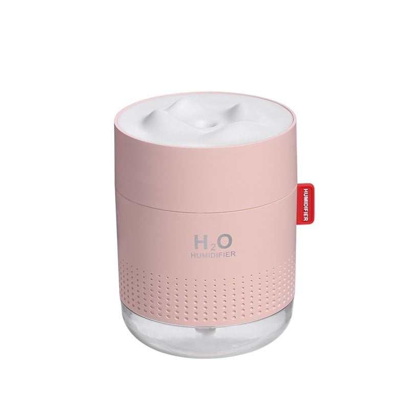 Мини увлажнитель воздуха H2O Snow Mountain Humidifier розовый
