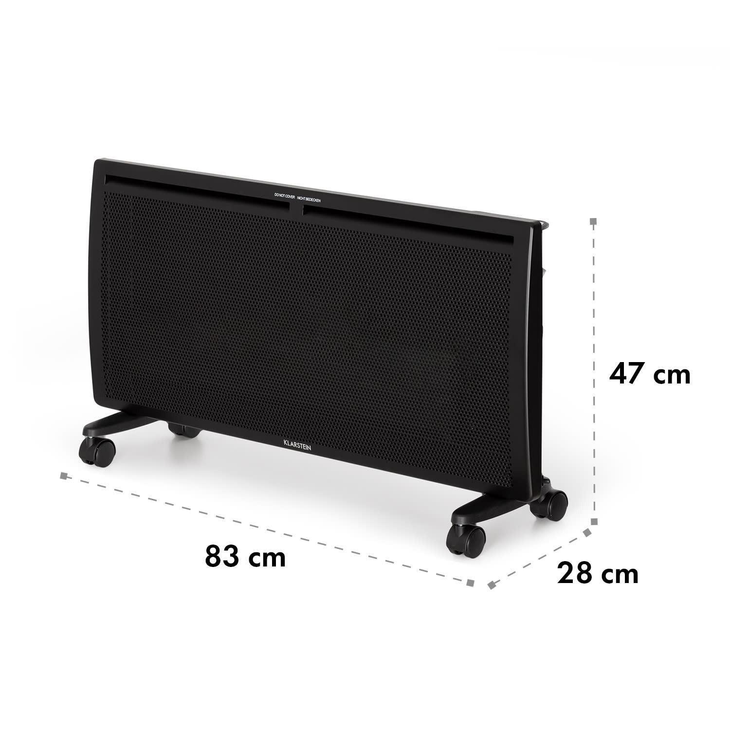 Конвекторный обогреватель KLARSTEIN Hot Spot Slimcurve Double Wave 2в1 (10035062) - фото 7