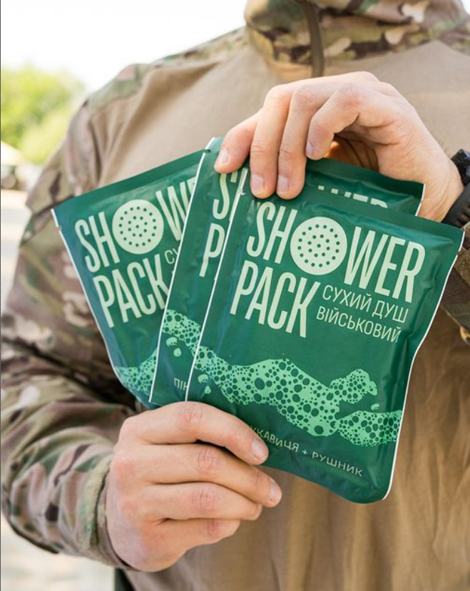 Сухой душ военный SHOWER PACK 5 шт. - фото 2 Сухой душ военный SHOWER PACK 5 шт. - фото 2