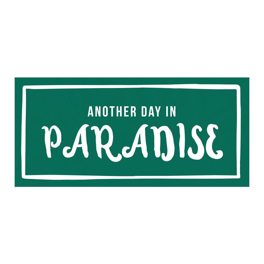 Полотенце с принтом Another day in paradise 150х70 см (PLB_21J013)