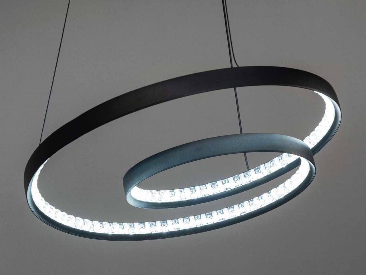 Люстра светодиодная EcoLed 72W 7536/500BK Черный