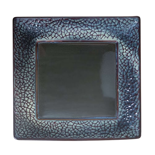 Тарелка подставная LOS’K Dec Marron квадратная 27 см Brown/Grey (L0480-XY4610AA)