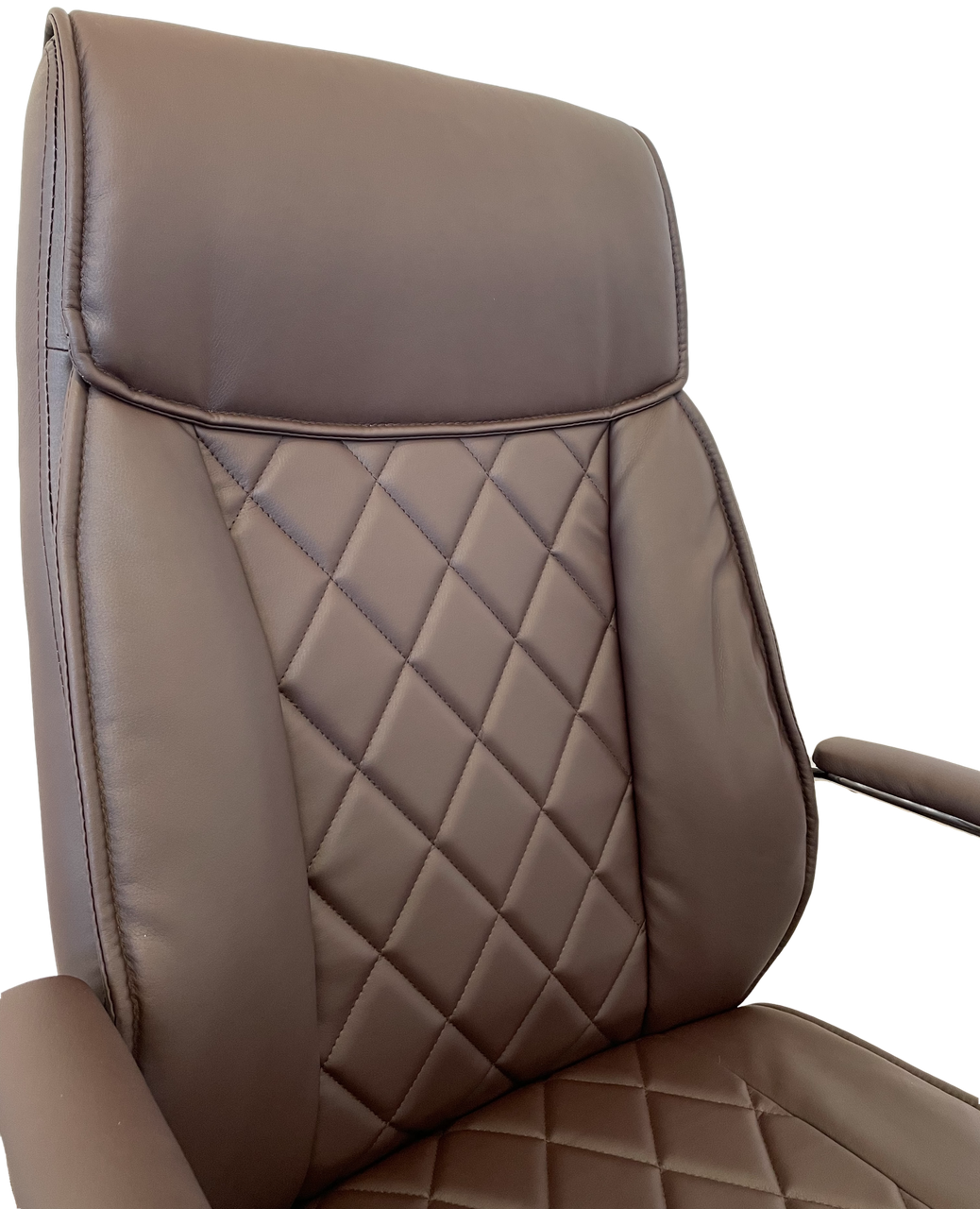 Кресло руководителя Техфорвард Дионис ANF эко-кожа крестовина хром Коричневый - фото 6 Кресло руководителя Техфорвард Дионис ANF эко-кожа крестовина хром Коричневый - фото 6