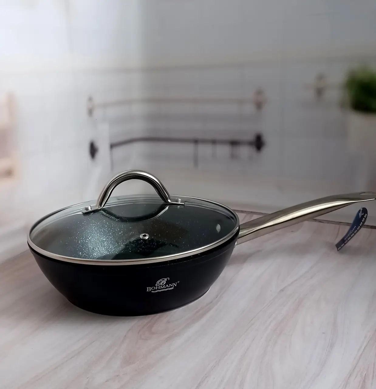 Сковорода з кришкою Bohmann 24 см (27735724)
