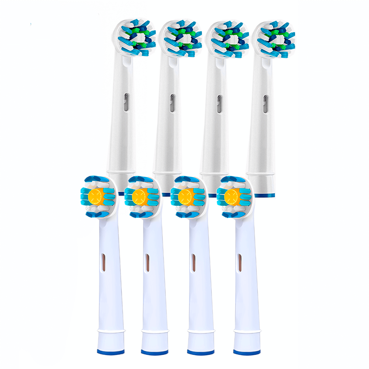 Комплект сменных насадок EB50 Cross Action/EB18 3D White для электрощетки Oral-B (2179796153)