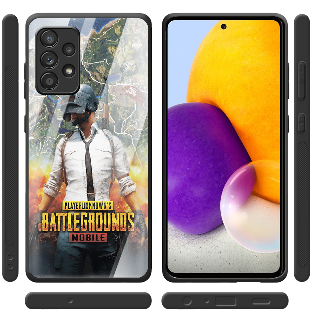 Чохол BoxFace Samsung A725 Galaxy A72 PUBG Mobile Чорний силікон з склом (42070-up2309-42233) - фото 2