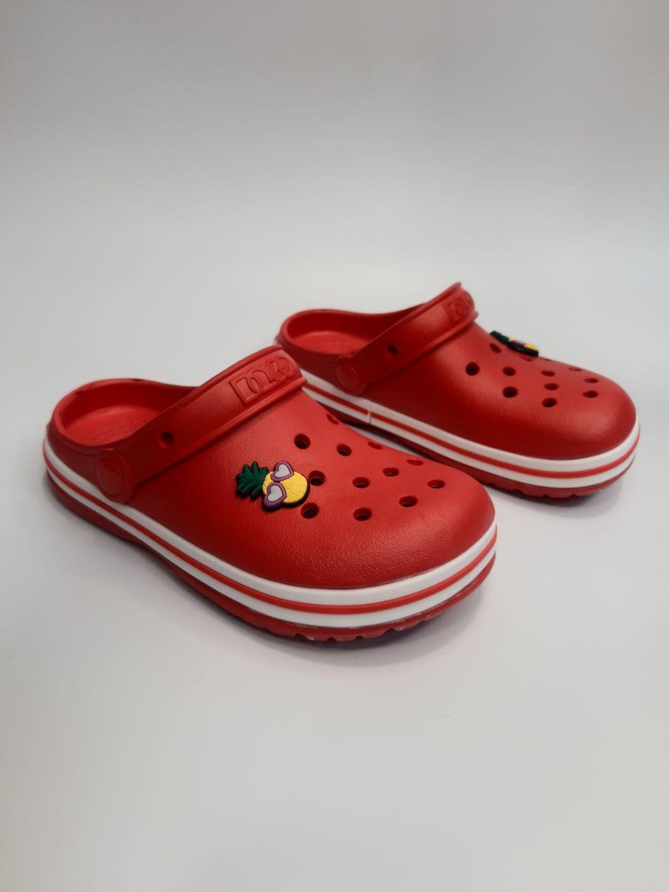 Сабо для девочки Dago р. 35 Красный (328)