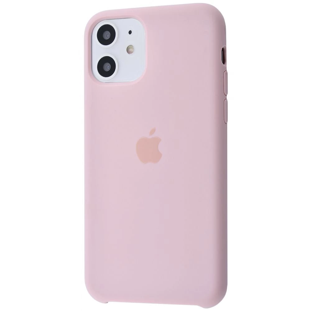 Силіконовий Чохол Накладка Silicone Case для iPhone 11 Pink Sand