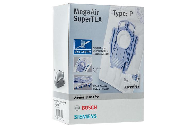 Набор мешков Type P BBZ41FP для пылесоса Bosch/Siemens 4 шт. (468264) Набор мешков Type P BBZ41FP для пылесоса Bosch/Siemens 4 шт. (468264)