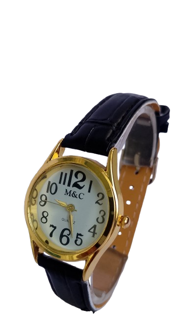 Годинник жіночий на ремінці MC d-28 Gold/White/Black (3721)