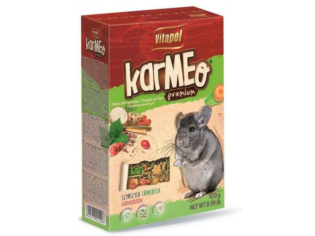 Корм для грызунов Vitapol KARMEO премиум для шиншилл 1600К 450 г (986435)