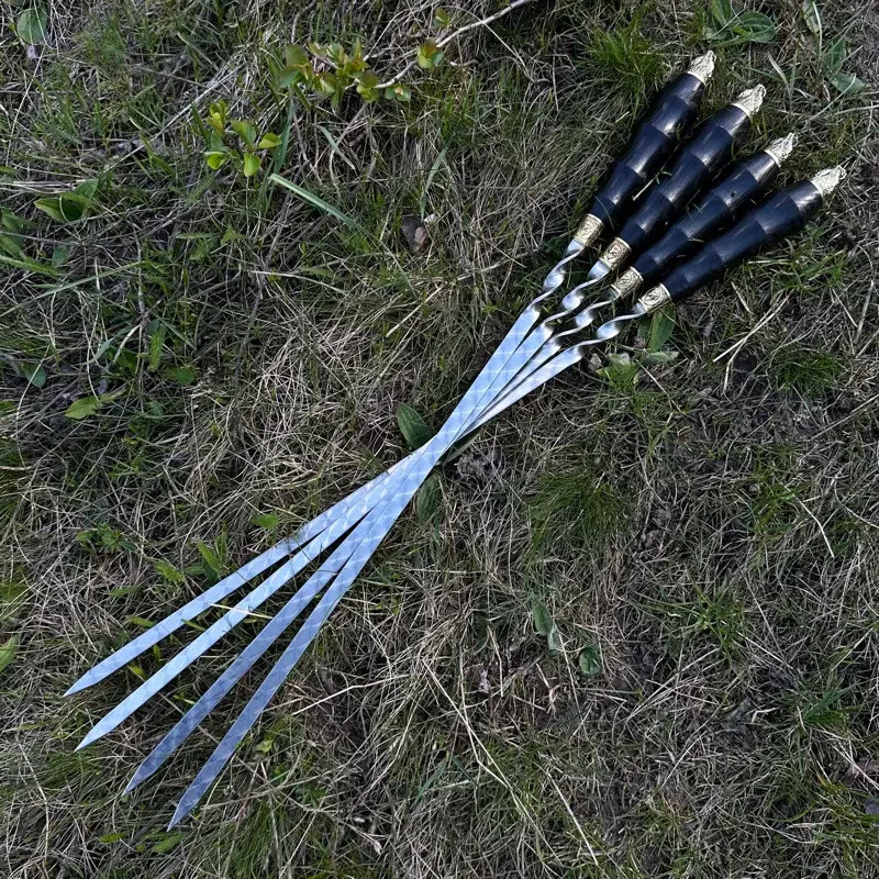 Шампура із нержавіючої сталі ручної роботи SKK57 Ведмідь 4 шт. (2625062485) - фото 3 Шампура із нержавіючої сталі ручної роботи SKK57 Ведмідь 4 шт. (2625062485) - фото 3